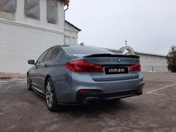 10 999 р. Пластиковые накладки M-порогов  BMW 5 серия  G30 (2016-2020) дорестайлинг, седан  с доставкой в г. Екатеринбург. Увеличить фотографию 13