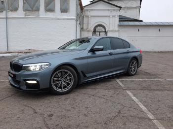 10 999 р. Пластиковые накладки M-порогов  BMW 5 серия  G30 (2016-2020) дорестайлинг, седан  с доставкой в г. Екатеринбург. Увеличить фотографию 14