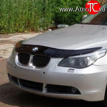 2 699 р. Дефлектор капота NovLine BMW 5 серия E60 седан дорестайлинг (2003-2007)  с доставкой в г. Екатеринбург