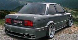 Задний бампер ST BMW 3 серия E30 седан (1982-1991)