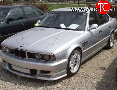 1 649 р. Реснички на фары CT v2 BMW 5 серия E34 седан дорестайлинг (1988-1994) (Неокрашенные)  с доставкой в г. Екатеринбург