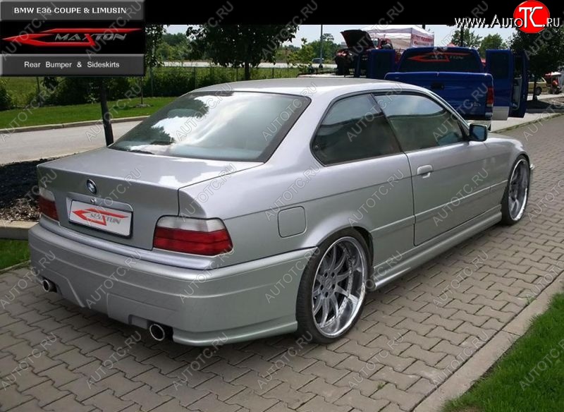 27 999 р. Задний бампер Maxton BMW 3 серия E36 седан (1990-2000)  с доставкой в г. Екатеринбург