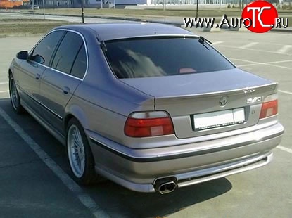 7 499 р. Накладка на задний бампер AC Schnitzer BMW 5 серия E39 седан дорестайлинг (1995-2000) (Неокрашенная)  с доставкой в г. Екатеринбург