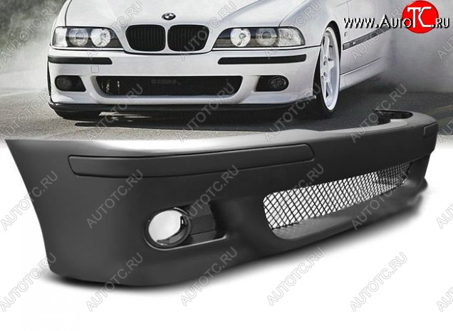 12 949 р. Передний бампер M5 Style BMW 5 серия E39 седан рестайлинг (2000-2003) (Неокрашенный)  с доставкой в г. Екатеринбург