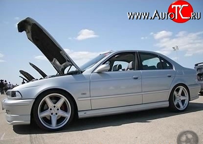 8 499 р. Пороги накладки AC Schnitzer BMW 5 серия E39 седан дорестайлинг (1995-2000) (Неокрашенные)  с доставкой в г. Екатеринбург