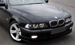 699 р. Реснички на фары Drive (нижние)  BMW 5 серия  E39 (1995-2003) седан дорестайлинг, седан рестайлинг (Неокрашенные)  с доставкой в г. Екатеринбург. Увеличить фотографию 1