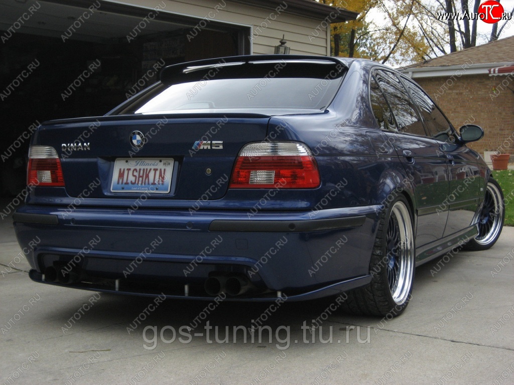 2 499 р. Лип спойлер M5 TECH BMW 5 серия E39 седан дорестайлинг (1995-2000) (Неокрашенный)  с доставкой в г. Екатеринбург