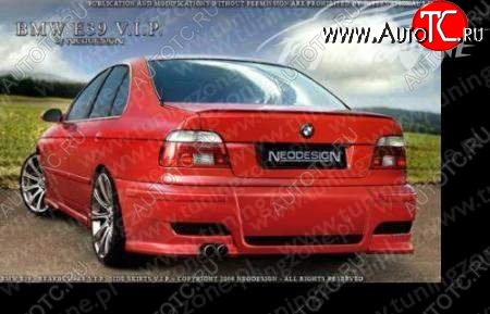 6 109 р. Задний бампер Neodesign BMW 5 серия E39 седан рестайлинг (2000-2003)  с доставкой в г. Екатеринбург