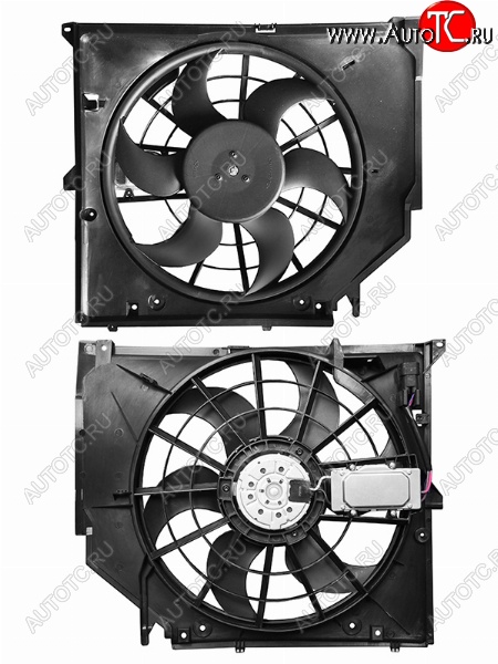 14 399 р. Вентилятор радиатора в сборе SAT  BMW 3 серия  E46 (1998-2005) седан дорестайлинг, седан рестайлинг  с доставкой в г. Екатеринбург
