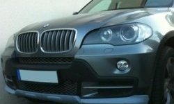 8 999 р. Накладка на передний бампер CT BMW X5 E53 дорестайлинг (1999-2003) (Неокрашенная)  с доставкой в г. Екатеринбург. Увеличить фотографию 2