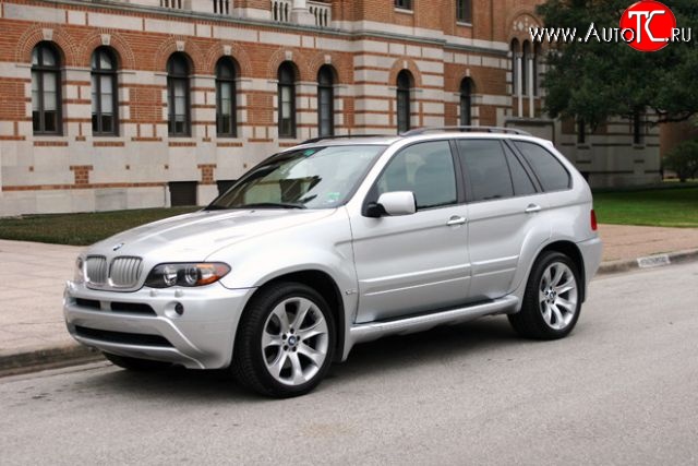 7 099 р. Передний бампер Aero (рестайлинг) BMW X5 E53 рестайлинг (2003-2006)  с доставкой в г. Екатеринбург