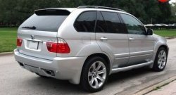 Пороги накладки с расширителями арок Aero BMW X5 E53 рестайлинг (2003-2006)