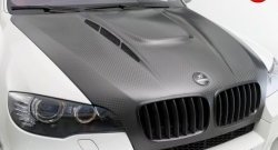 32 249 р. Пластиковый капот Hamman Style BMW X5 E70 рестайлинг (2010-2013) (Неокрашенный)  с доставкой в г. Екатеринбург. Увеличить фотографию 2