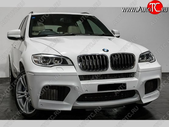 22 499 р. Передний бампер X5M STYLE BMW X5 E70 дорестайлинг (2006-2010) (Неокрашенный)  с доставкой в г. Екатеринбург