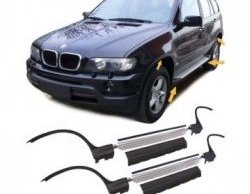 81 749 р. Пороги CT v2 BMW X5 E70 дорестайлинг (2006-2010)  с доставкой в г. Екатеринбург. Увеличить фотографию 3