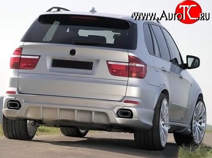 17 299 р. Задний бампер Hartge Style BMW X5 E70 дорестайлинг (2006-2010) (Неокрашенный)  с доставкой в г. Екатеринбург