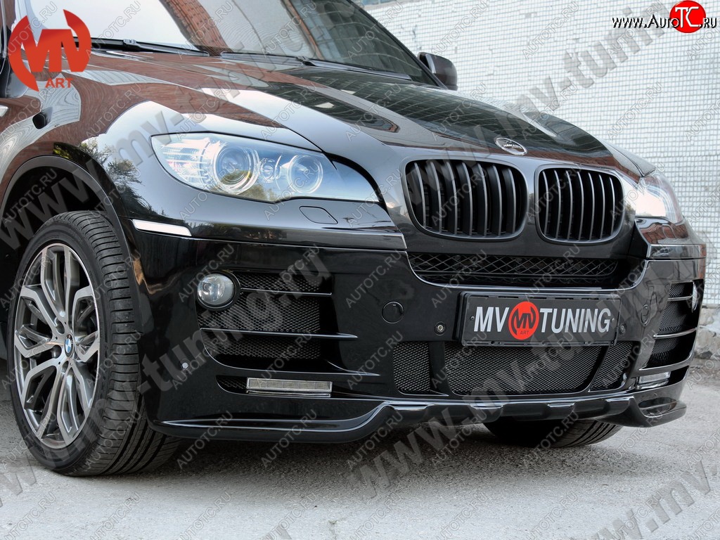 30 999 р. Передний бампер Hamann Style  BMW X6  E71 (2008-2014) дорестайлинг, рестайлинг (Неокрашенный)  с доставкой в г. Екатеринбург