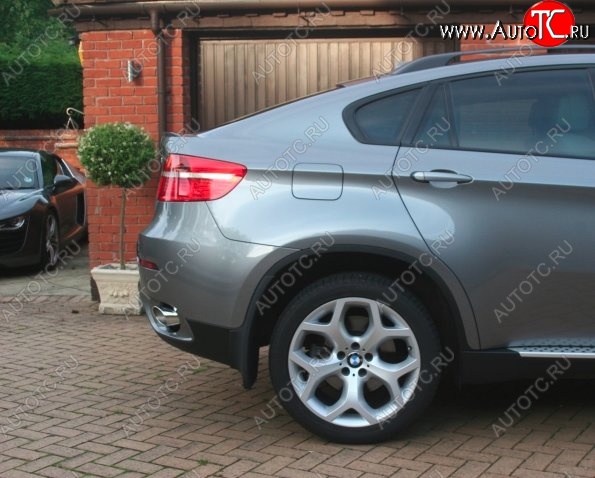 7 449 р. Брызговики CT BMW X6 E71 дорестайлинг (2008-2012)  с доставкой в г. Екатеринбург