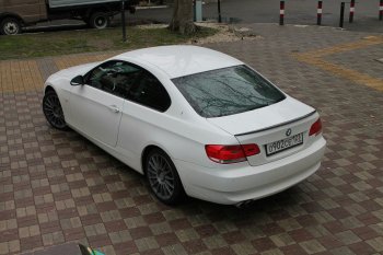 2 799 р. Лип спойлер  3 серия E92 (04-11) АВТОКРАТ  BMW 3 серия  E90 (2004-2008) седан дорестайлинг (Неокрашенный)  с доставкой в г. Екатеринбург. Увеличить фотографию 1