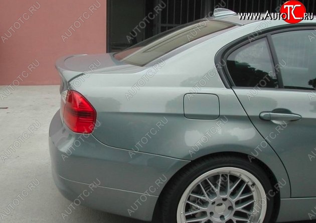 4 999 р. Лип спойлер M-Tech BMW 3 серия E90 седан дорестайлинг (2004-2008) (Неокрашенный)  с доставкой в г. Екатеринбург