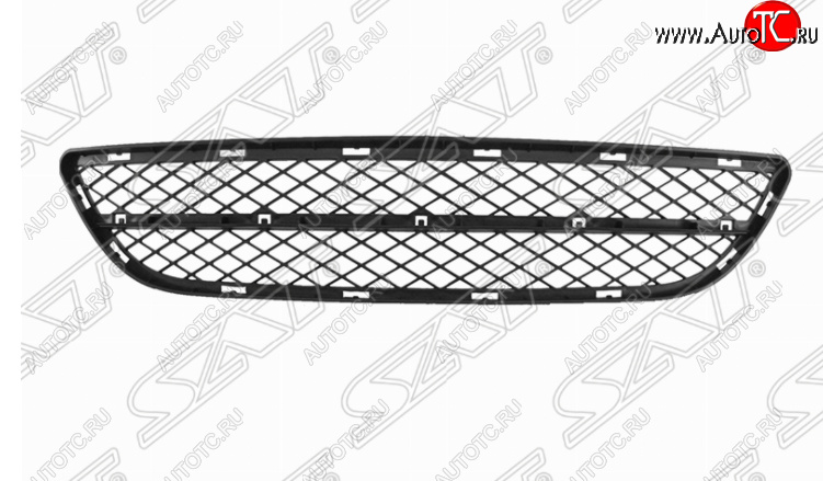349 р. Решетка в передний бампер SAT (центральная часть) BMW 3 серия E90 седан дорестайлинг (2004-2008)  с доставкой в г. Екатеринбург