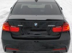 8 239 р. Лип спойлер BS v2 BMW 3 серия F30 седан дорестайлинг (2012-2015) (Неокрашенный)  с доставкой в г. Екатеринбург. Увеличить фотографию 3