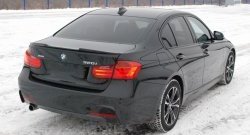 8 239 р. Лип спойлер BS v2 BMW 3 серия F30 седан дорестайлинг (2012-2015) (Неокрашенный)  с доставкой в г. Екатеринбург. Увеличить фотографию 4