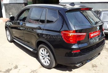 13 549 р. Подножки боковые WINBO OE Style BMW X3 F25 дорестайлинг (2010-2014)  с доставкой в г. Екатеринбург. Увеличить фотографию 5