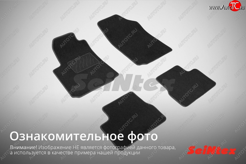 2 699 р. Износостойкие коврики в салон SeiNtex Premium LUX 4 шт. (ворсовые)  BMW X4  F26 (2014-2018)  с доставкой в г. Екатеринбург