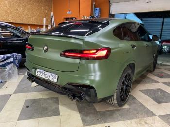 6 999 р. Лип спойлер X4M  BMW X4  G02 (2018-2021) дорестайлинг (без окраски)  с доставкой в г. Екатеринбург. Увеличить фотографию 5