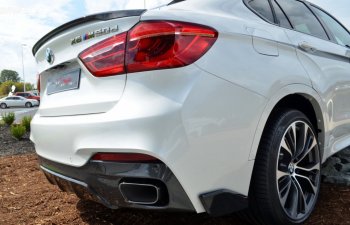 4 999 р. Спойлер багажника Performance BMW X6 F16 (2014-2020) (Неокрашенный)  с доставкой в г. Екатеринбург. Увеличить фотографию 3