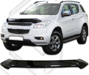 Дефлектор капота CA-Plastiс Chevrolet Trailblazer GM800 дорестайлинг (2012-2016)