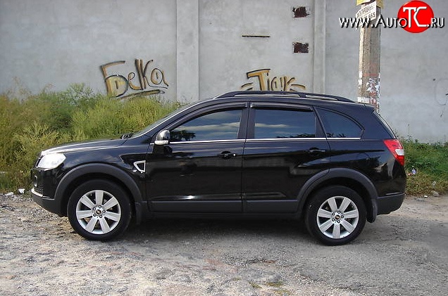 2 699 р. Дефлекторы окон (ветровики) Novline 4 шт.  Chevrolet Captiva (2006-2011), Opel Antara (2006-2015)  с доставкой в г. Екатеринбург