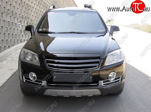 5 999 р. Решётка радиатора CT Chevrolet Captiva  дорестайлинг (2006-2011) (Неокрашенная)  с доставкой в г. Екатеринбург