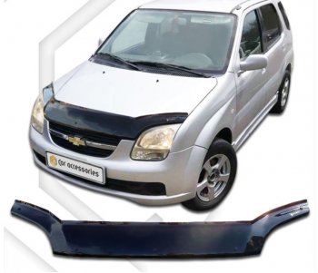 Дефлектор капота (правый руль) CA-Plastic Chevrolet Cruze HR51S,HR81S хэтчбек (Япония) (2001-2008)