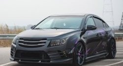 9 299 р. Передний бампер MYRIDE STYLE Chevrolet Cruze J300 седан дорестайлинг (2009-2012) (Неокрашенный)  с доставкой в г. Екатеринбург. Увеличить фотографию 2