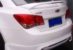 3 599 р. Спойлер M-VRS Chevrolet Cruze J300 седан дорестайлинг (2009-2012) (Неокрашенный)  с доставкой в г. Екатеринбург. Увеличить фотографию 1