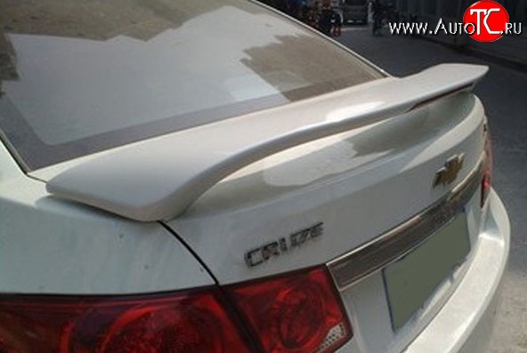 2 689 р. Спойлер M-VRS V2 Chevrolet Cruze J300 седан дорестайлинг (2009-2012) (Неокрашенный)  с доставкой в г. Екатеринбург