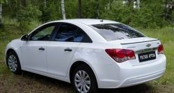 1 759 р. Лип спойлер RA Chevrolet Cruze J300 седан рестайлинг (2012-2015) (Неокрашенный)  с доставкой в г. Екатеринбург. Увеличить фотографию 2