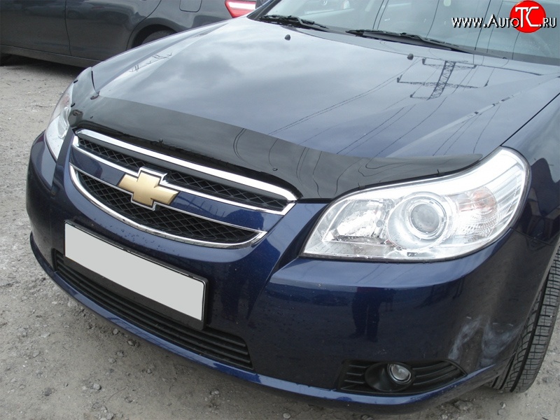 2 799 р. Дефлектор капота NovLine Chevrolet Epica V250 (2006-2012)  с доставкой в г. Екатеринбург