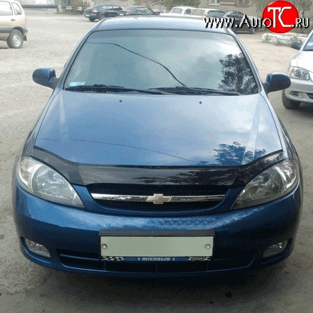 2 069 р. Дефлектор капота NovLine  Chevrolet Lacetti  хэтчбек (2002-2013), Daewoo Gentra  KLAS (2012-2016)  с доставкой в г. Екатеринбург