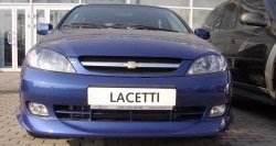 3 579 р. Накладка переднего бампера ATL  Chevrolet Lacetti  хэтчбек (2002-2013) (Неокрашенная)  с доставкой в г. Екатеринбург. Увеличить фотографию 1