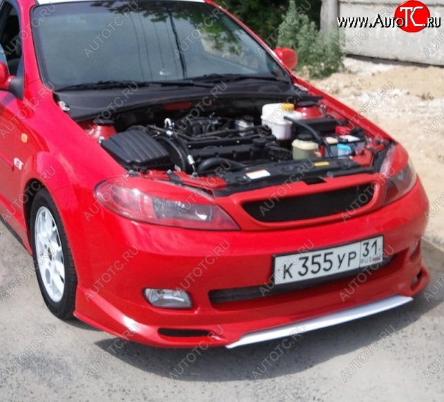 1 249 р. Нижняя планка для накладки переднего бампера CT 1 Chevrolet Lacetti хэтчбек (2002-2013) (Неокрашенная)  с доставкой в г. Екатеринбург