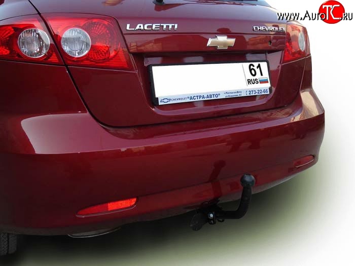 7 649 р. Фаркоп Лидер Плюс  Chevrolet Lacetti  хэтчбек (2002-2013) (Без электропакета)  с доставкой в г. Екатеринбург