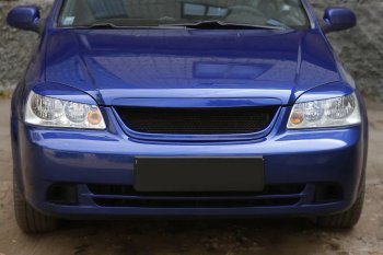 659 р. Реснички на фары KURAJ Chevrolet Lacetti седан (2002-2013) (Неокрашенные)  с доставкой в г. Екатеринбург. Увеличить фотографию 2