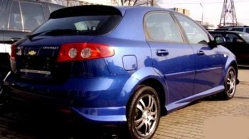 2 569 р. Пороги KURAJ Chevrolet Lacetti хэтчбек (2002-2013) (Неокрашенные)  с доставкой в г. Екатеринбург. Увеличить фотографию 4