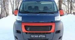 739 р. Реснички на фары RA CITROEN Jumper 250 (2006-2014) (Глянец под окраску, Неокрашенные)  с доставкой в г. Екатеринбург. Увеличить фотографию 2