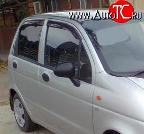 629 р. Дефлекторы окон (ветровики) Novline 4 шт Daewoo Matiz M100 дорестайлинг (1998-2000)  с доставкой в г. Екатеринбург