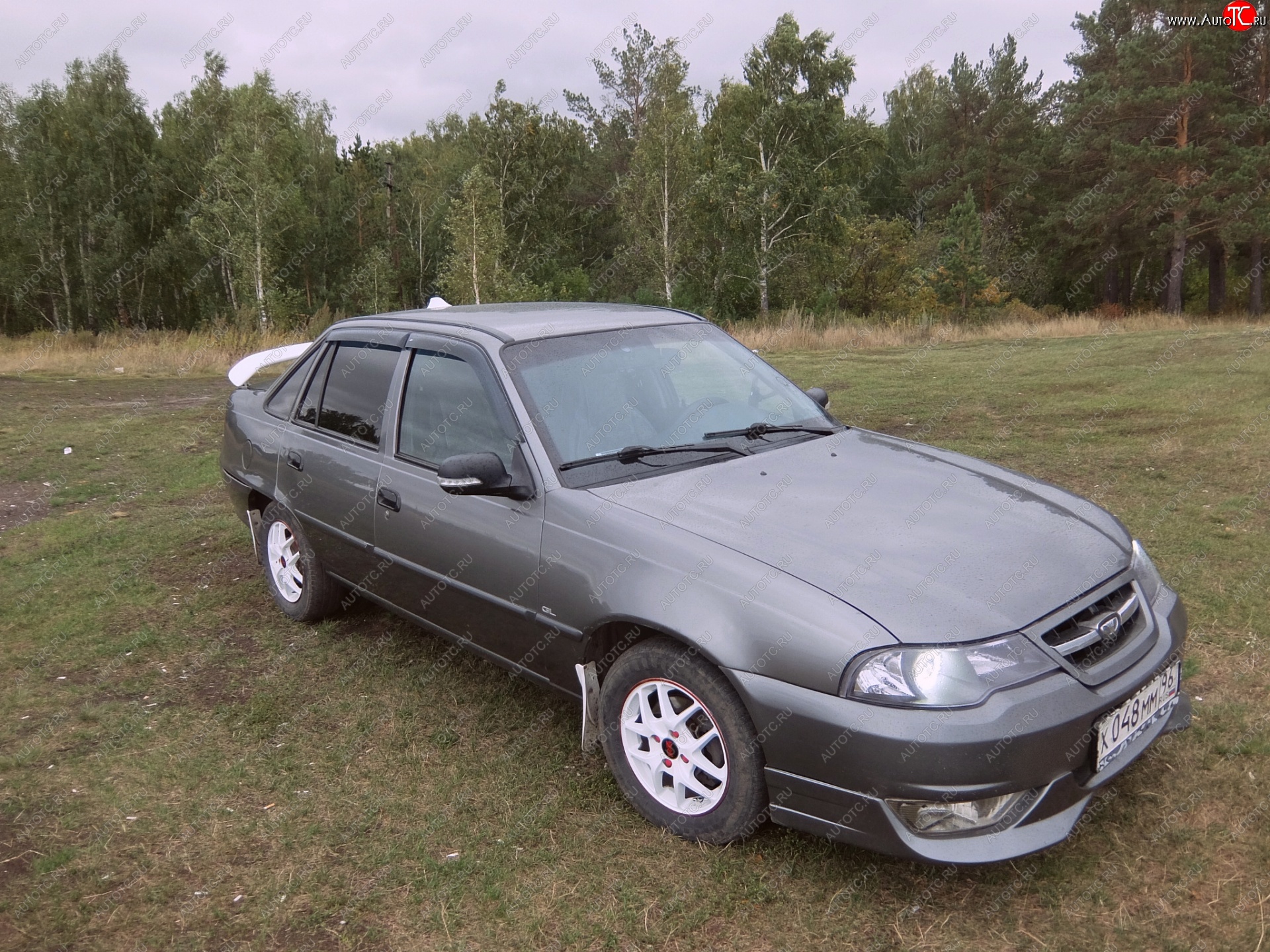 3 649 р. Накладка переднего бампера Sport Daewoo Nexia рестайлинг (2008-2015) (Неокрашенная)  с доставкой в г. Екатеринбург