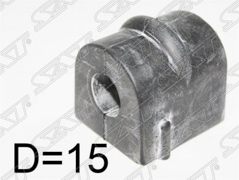 Резиновая втулка переднего стабилизатора SAT (D=15) Daewoo Nexia рестайлинг (2008-2015)